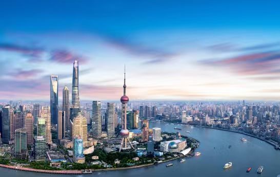 Shanghai skyline - MACY PAN home city