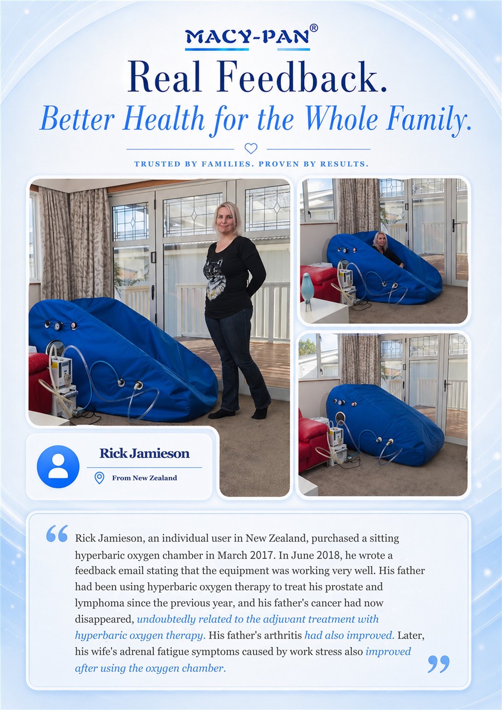 Rick Jamieson full family wellness story